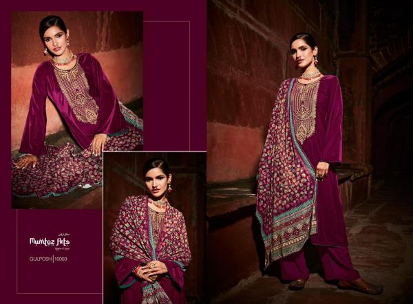 Mumtaz Gulposh Festive  Velvet Designer Salwar Kameez Collection